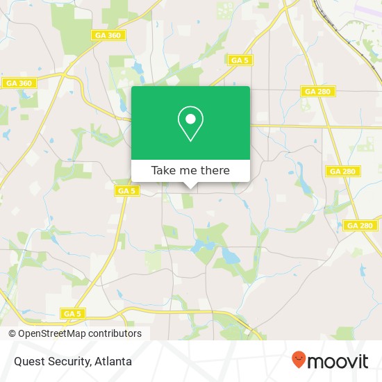 Mapa de Quest Security