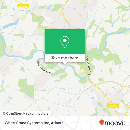 White Crane Systems Inc map