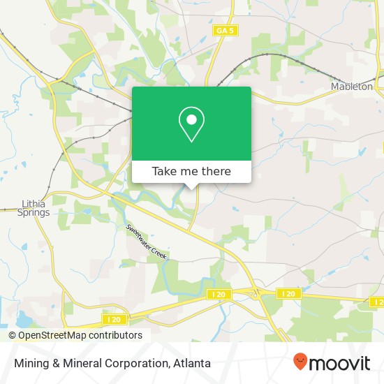 Mining & Mineral Corporation map