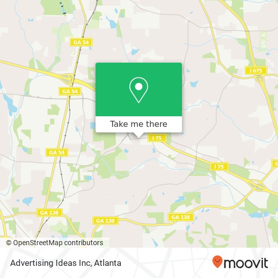 Mapa de Advertising Ideas Inc