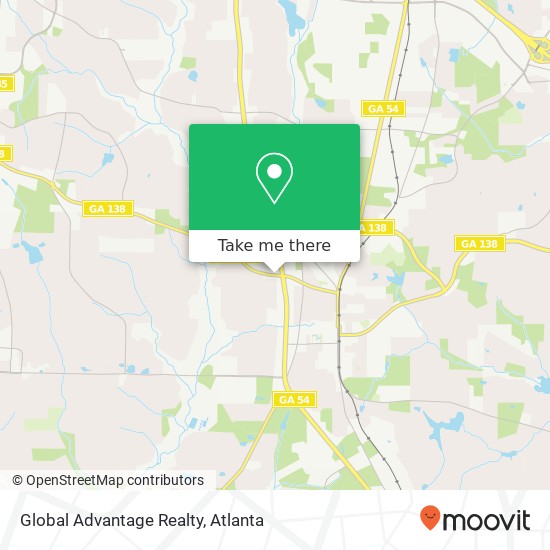 Global Advantage Realty map