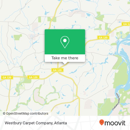 Westbury Carpet Company map