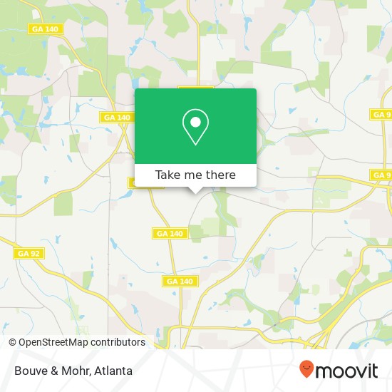 Mapa de Bouve & Mohr