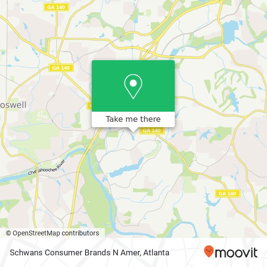 Mapa de Schwans Consumer Brands N Amer