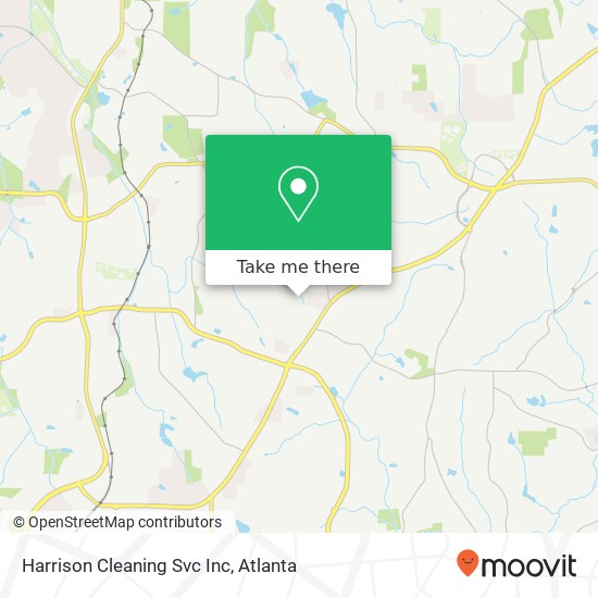 Mapa de Harrison Cleaning Svc Inc