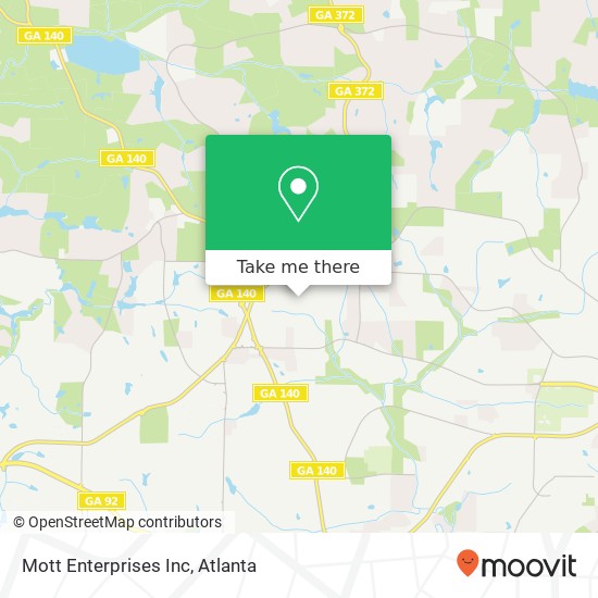 Mapa de Mott Enterprises Inc