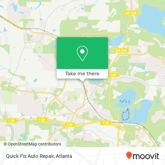 Mapa de Quick Fix Auto Repair