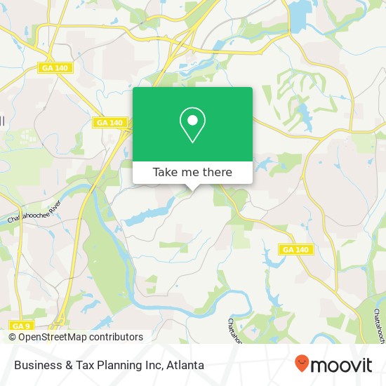 Mapa de Business & Tax Planning Inc