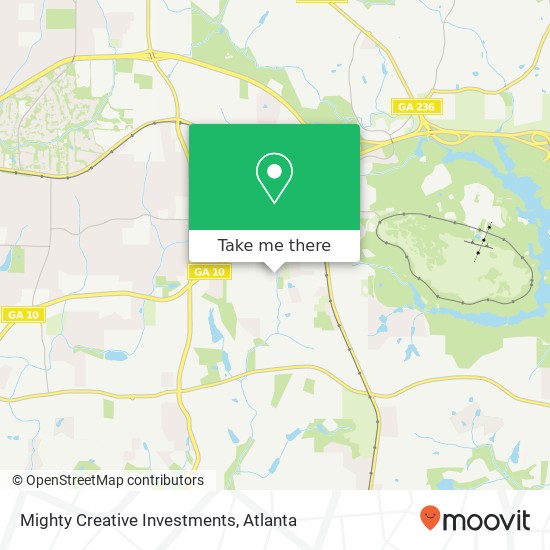 Mapa de Mighty Creative Investments