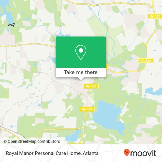 Mapa de Royal Manor Personal Care Home