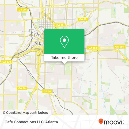 Cafe Connections LLC map