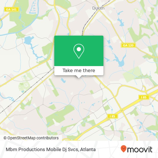 Mbm Productions Mobile Dj Svcs map