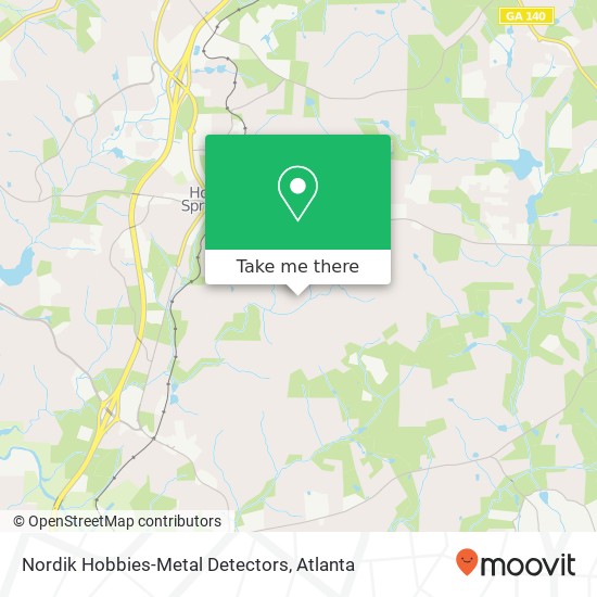 Mapa de Nordik Hobbies-Metal Detectors