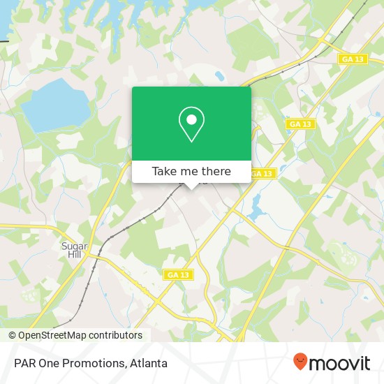 PAR One Promotions map