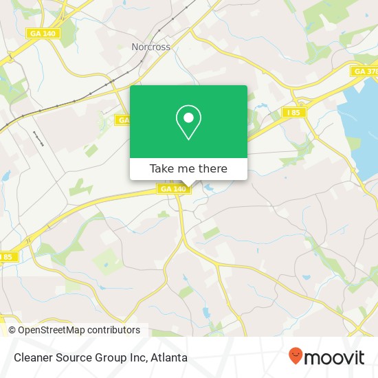 Mapa de Cleaner Source Group Inc