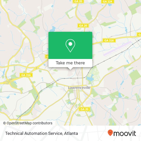 Technical Automation Service map