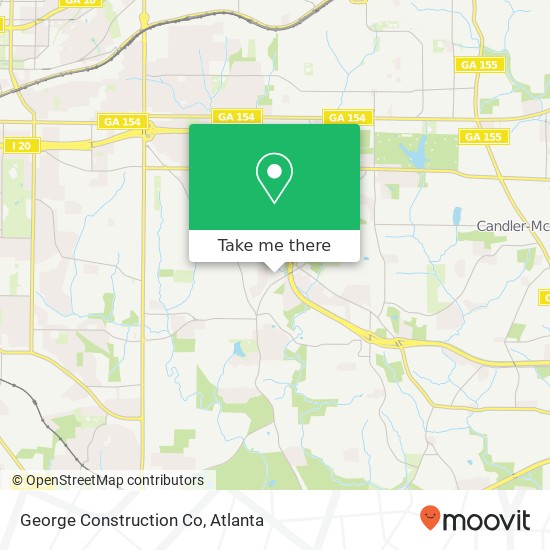 George Construction Co map