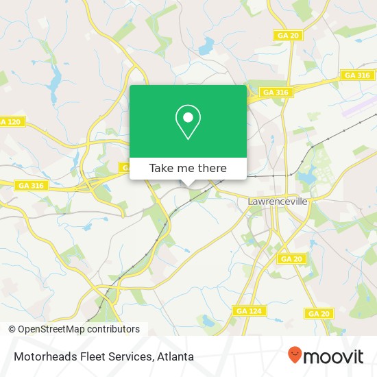 Motorheads Fleet Services map