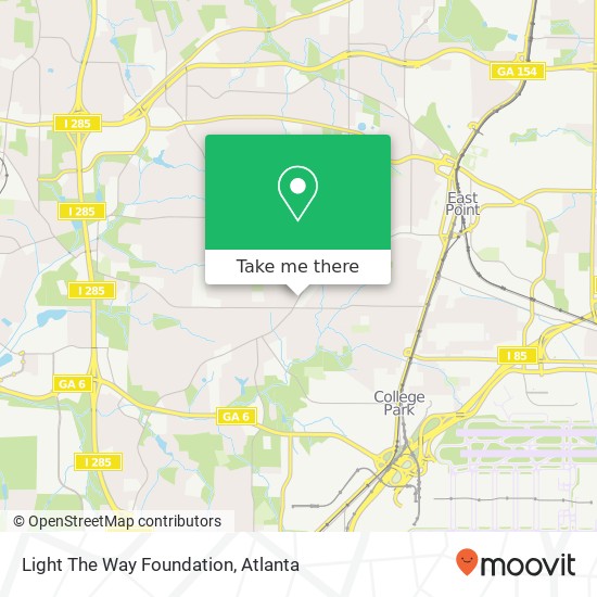 Mapa de Light The Way Foundation