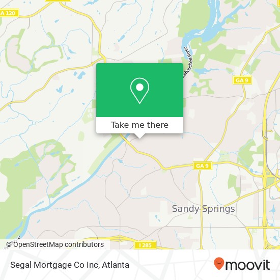 Segal Mortgage Co Inc map