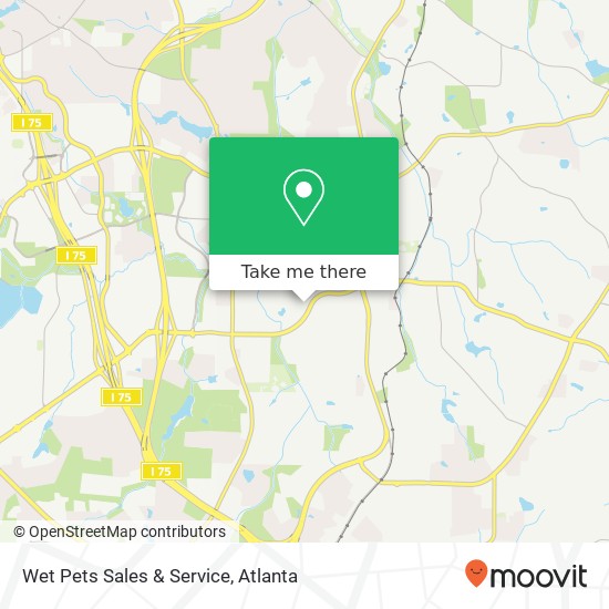 Mapa de Wet Pets Sales & Service