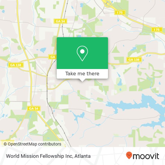 Mapa de World Mission Fellowship Inc