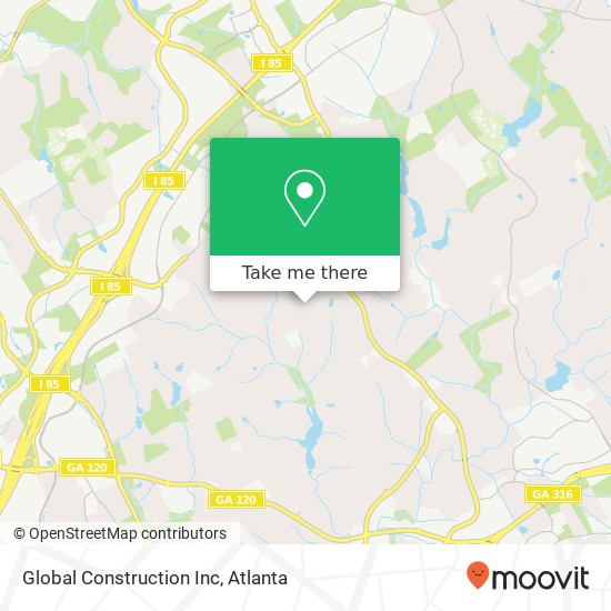 Global Construction Inc map