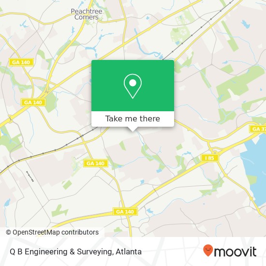 Q B Engineering & Surveying map