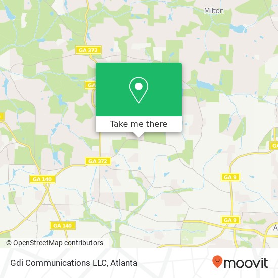 Gdi Communications LLC map