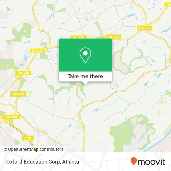 Mapa de Oxford Education Corp