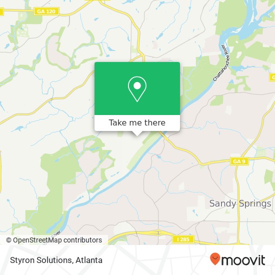 Styron Solutions map