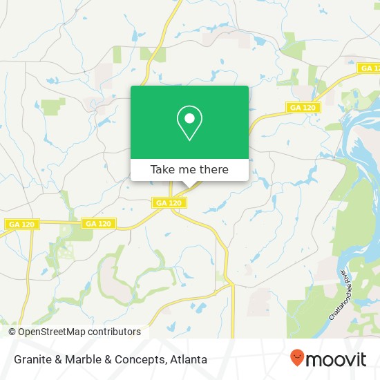 Mapa de Granite & Marble & Concepts