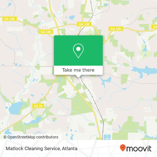 Mapa de Matlock Cleaning Service