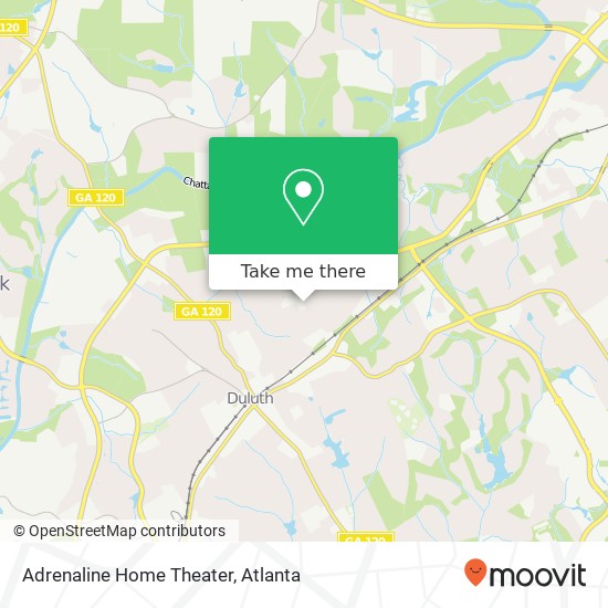 Mapa de Adrenaline Home Theater