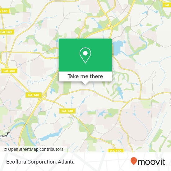 Mapa de Ecoflora Corporation