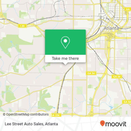 Lee Street Auto Sales map