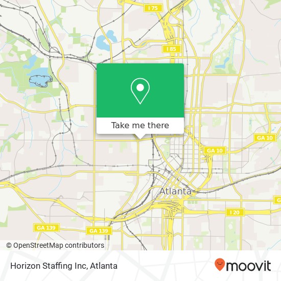 Horizon Staffing Inc map