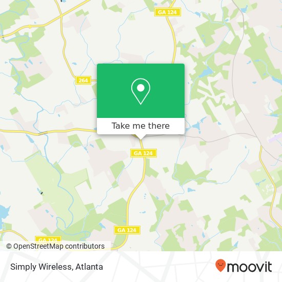 Simply Wireless map