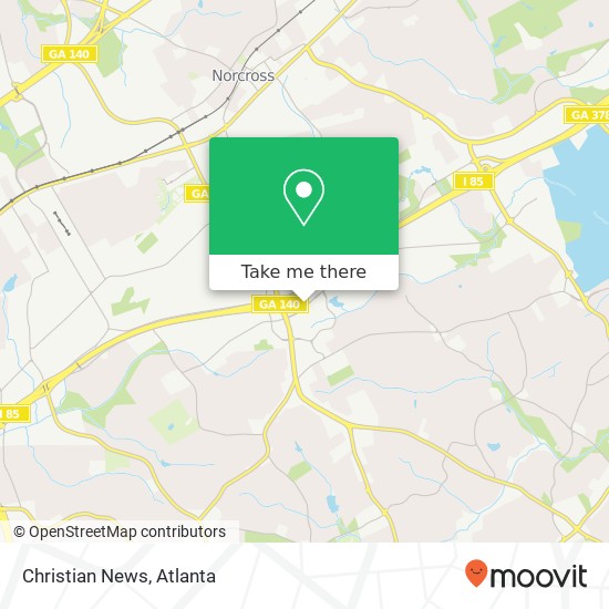 Christian News map