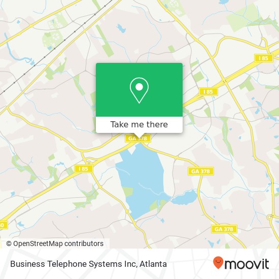 Business Telephone Systems Inc map