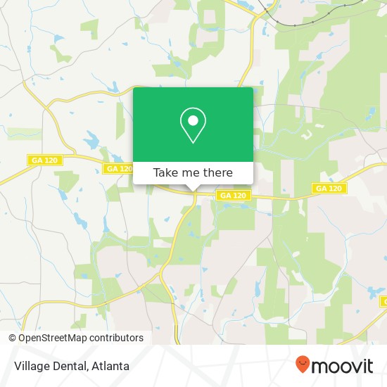 Mapa de Village Dental