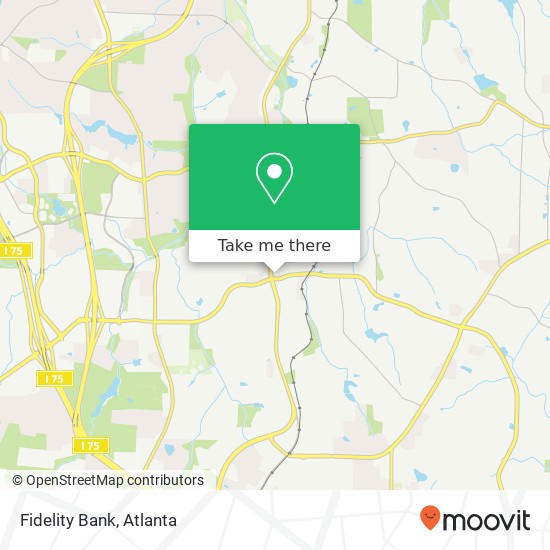 Fidelity Bank map