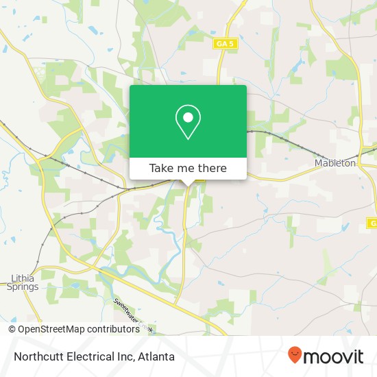 Mapa de Northcutt Electrical Inc