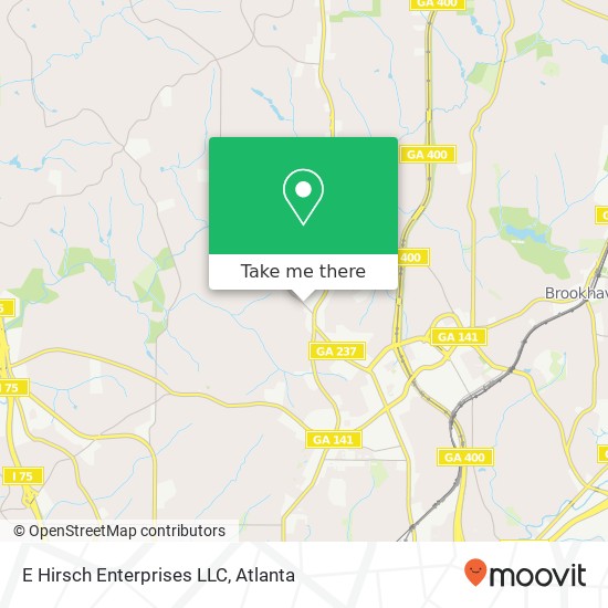 E Hirsch Enterprises LLC map