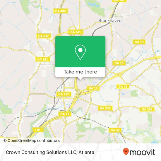 Crown Consulting Solutions LLC map