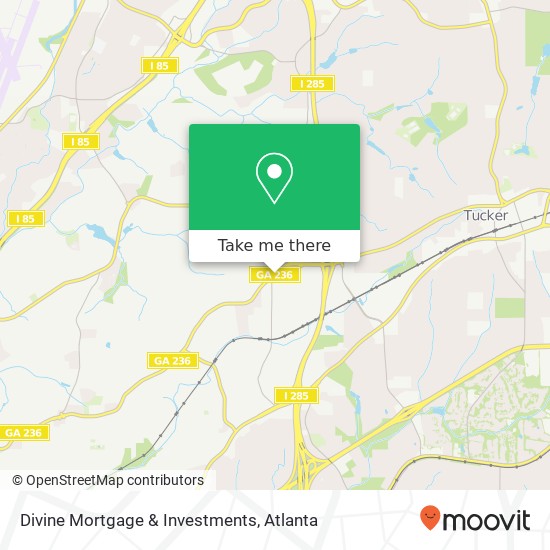 Divine Mortgage & Investments map