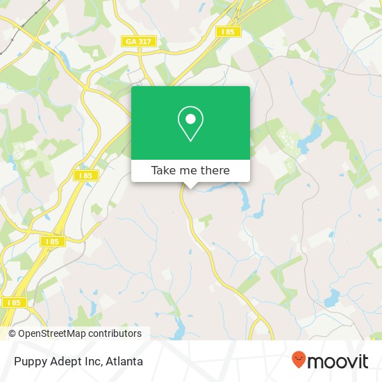 Mapa de Puppy Adept Inc