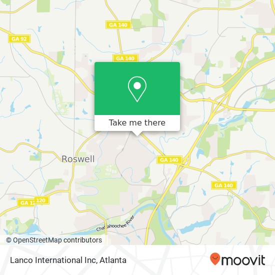 Lanco International Inc map