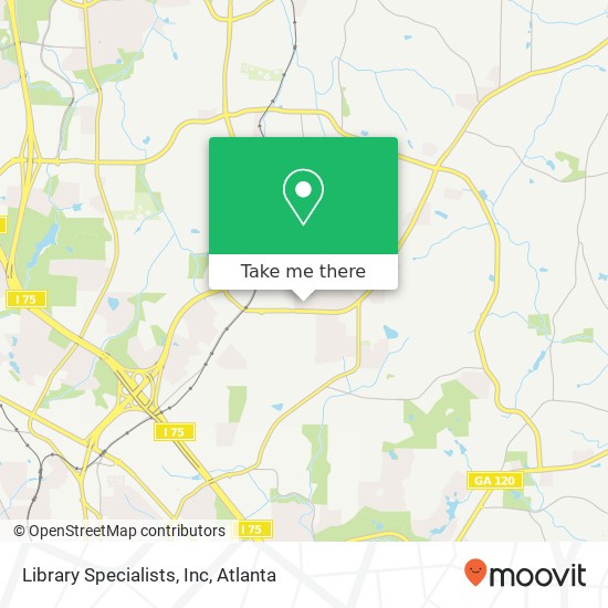 Library Specialists, Inc map
