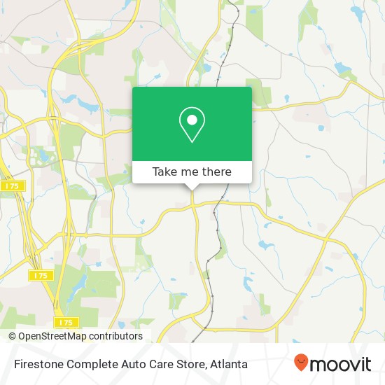 Mapa de Firestone Complete Auto Care Store